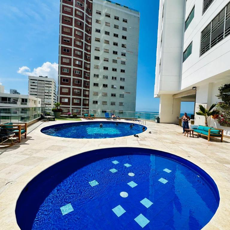 Apartamento Cartagena con vista al mar - Two-Bedroom Apartment - 24