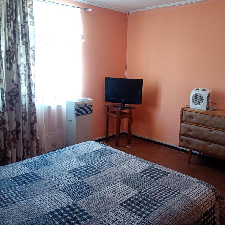 Hostal Vicuña - Double Room with Private Bathroom - 1