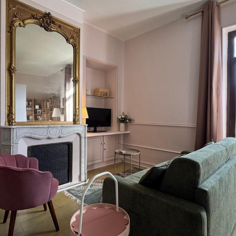 Rénovation 2025 : T1 bis dans ancien palace Art Déco, animaux admis - FR-1-555-112 - Apartment - 1