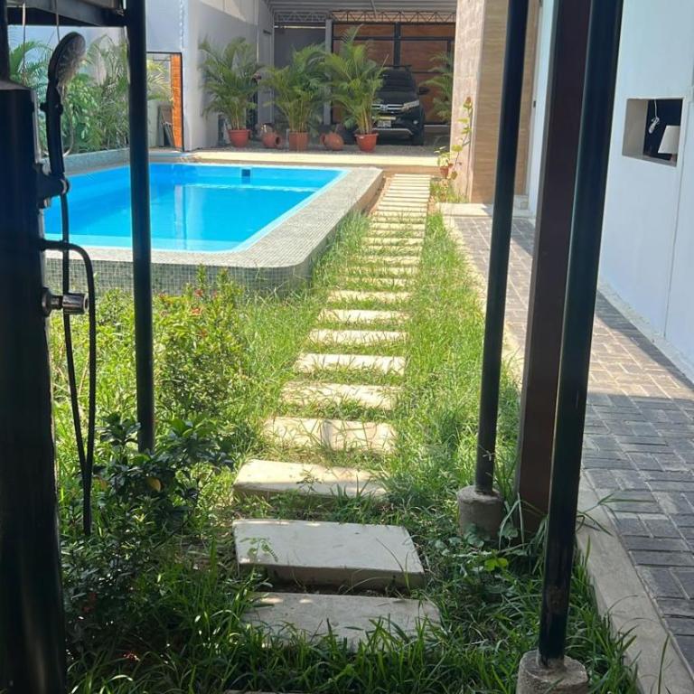 Habitación privada AC, desayunos piscina en Casa Greemat - Double Room with Park View - 10