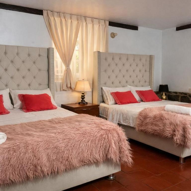 Museum SanctuaryCasablanca Lodge & Spa - Quadruple Room with Garden View - 1