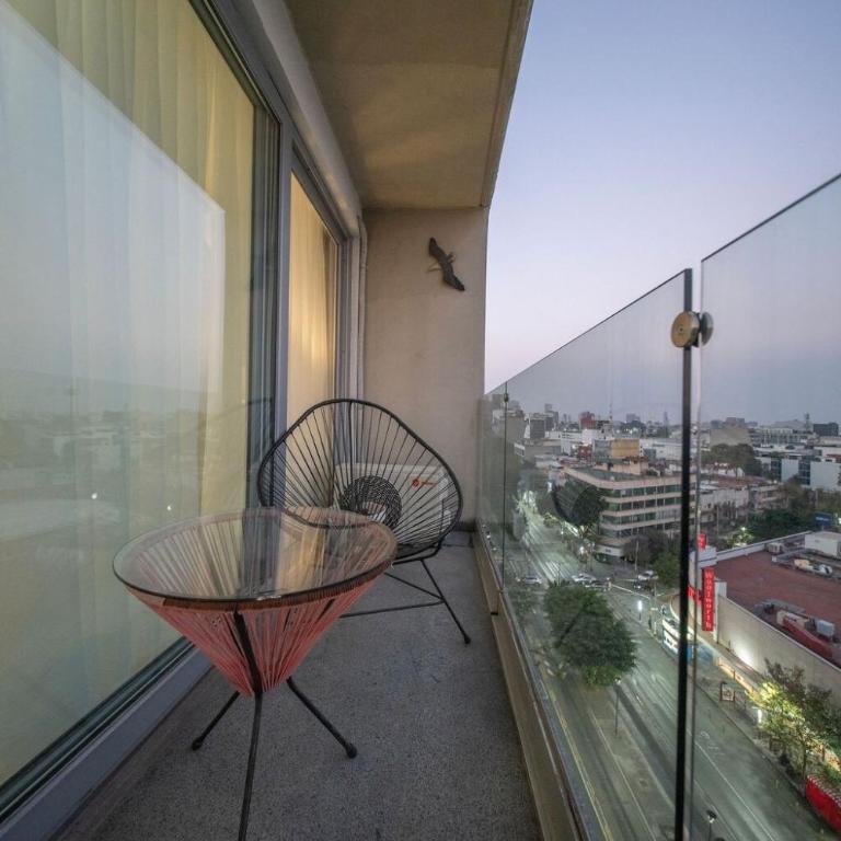 Luxury 2BR Condesa Rooftop Pool Walk Roma - Apartamento de 2 dormitorios - 2