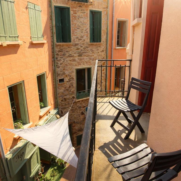 Appartement T2 charme et balcon, centre de Collioure - FR-1-309-285 - Appartamento (3 Adulti) - 1