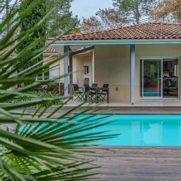 Maison 8 pers, piscine privée, wifi, proche golf à Biscarrosse - FR-1-521-231 - Ferienhaus - 13