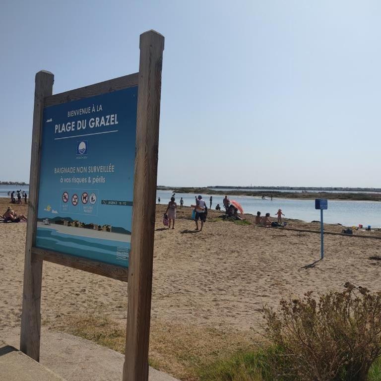 Charmant T3 climatisé avec terrasse, proche plage & parking privé - 4/6 pers, Gruissan - FR-1-796-7 - Appartamento - 17