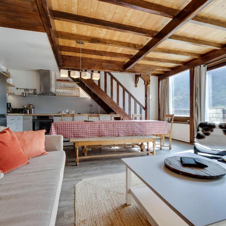 Tignes le Lac 5 pièces spacieux, duplex calme, près du centre, Wi-Fi inclus - FR-1-641-60 - Apartment - 14