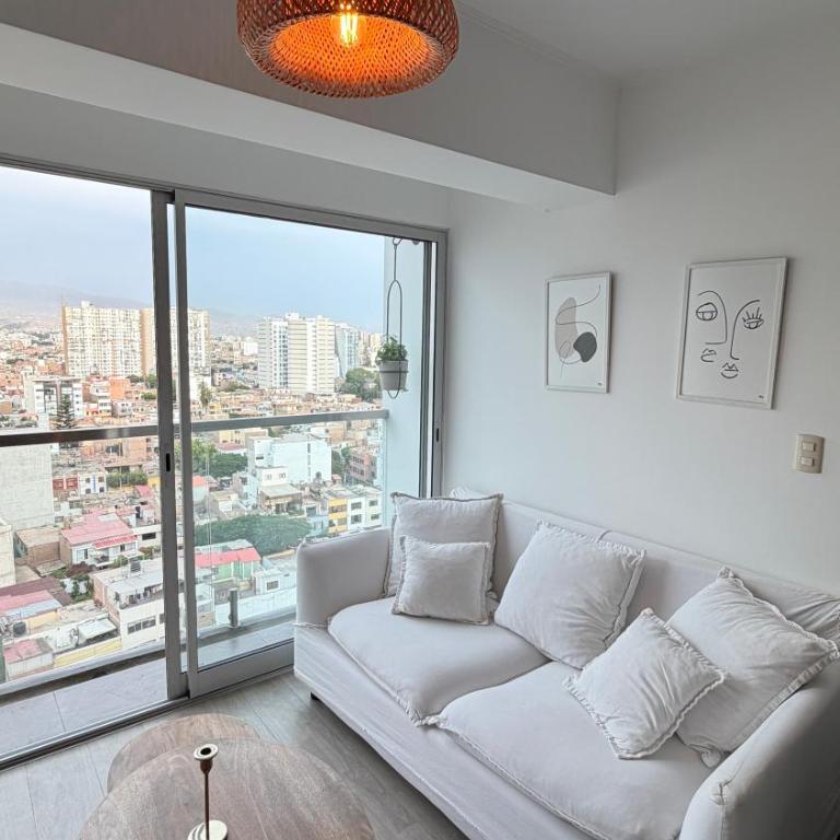 Designer Apartment Barranco Pool & Jacuzzi Ocean View - Apartamento de 1 dormitorio - 4