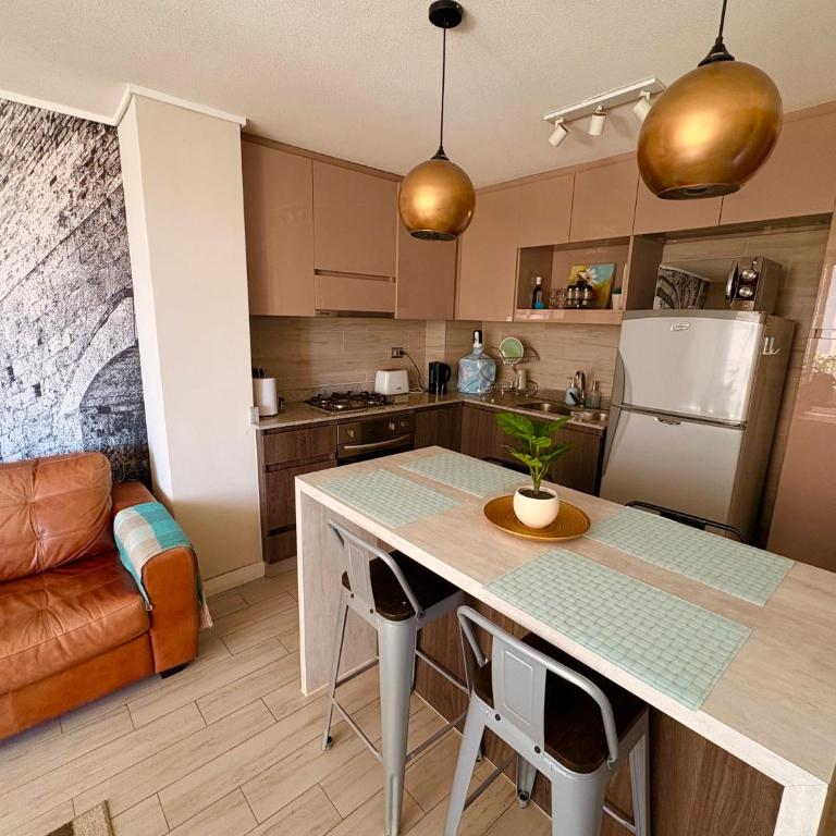 Hermoso Depto Quillota 1 D 1 B céntrico con estacionamiento - One-Bedroom Apartment - 7