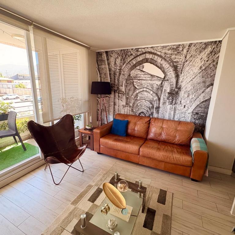 Hermoso Depto Quillota 1 D 1 B céntrico con estacionamiento - One-Bedroom Apartment - 8