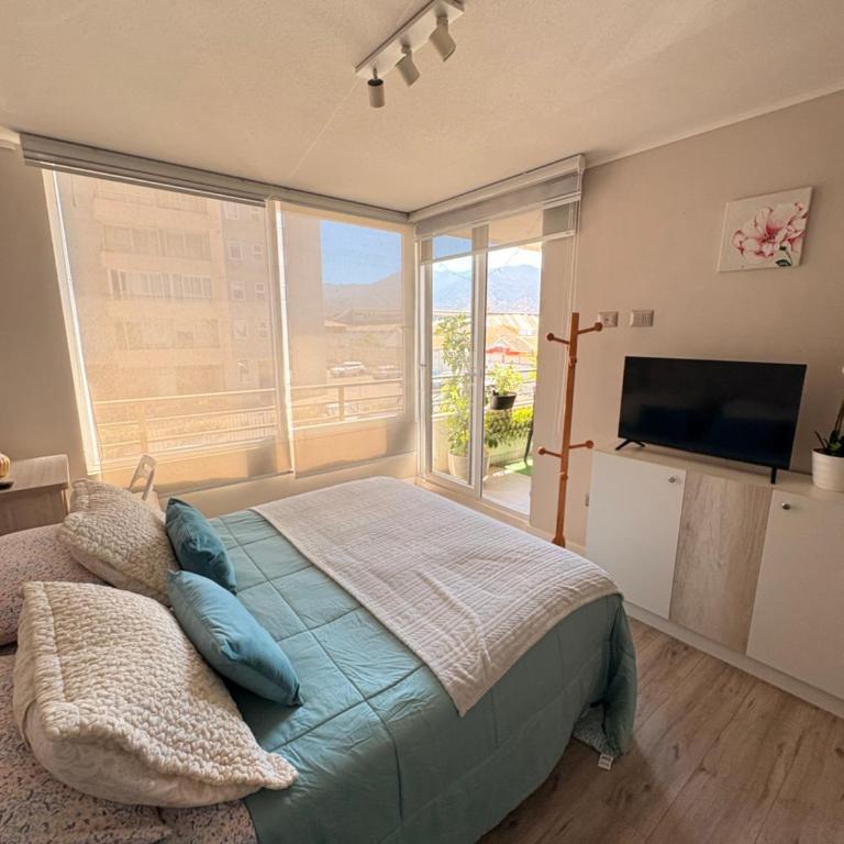 Hermoso Depto Quillota 1 D 1 B céntrico con estacionamiento - One-Bedroom Apartment - 14