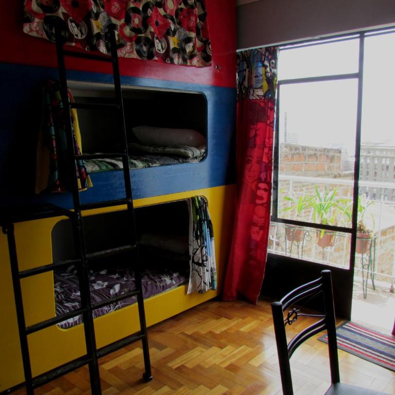 La Casa Azul Hostel - Cama en habitación compartida mixta de 6 camas - 12