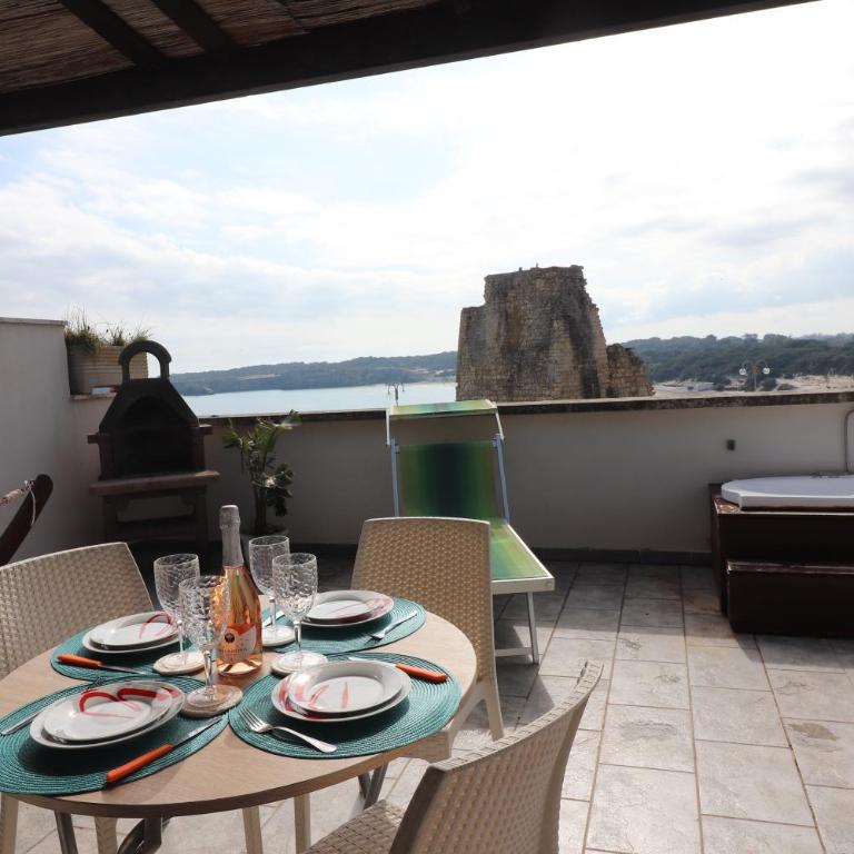 Casa Azzurra Torre dell Orso Stunning Sea View, AC & Free WiFi - Casa con 2 Camere da Letto - 31