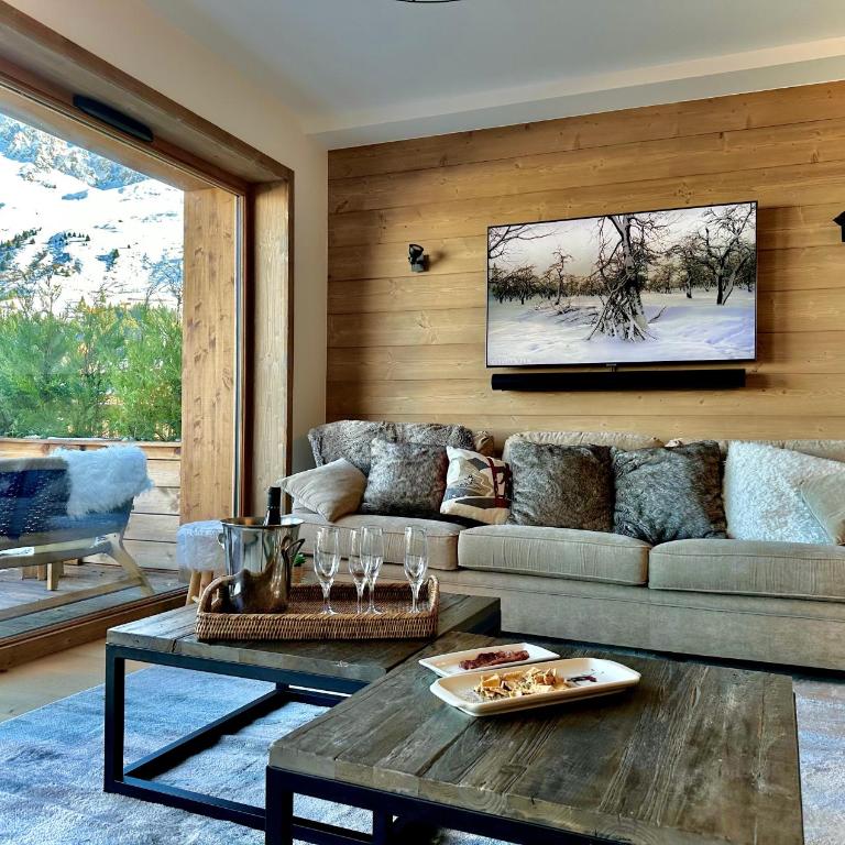 Les Balcons de l'Aigle Les Chalets Meribel, 100m from ski lift Les Chalets - Appartement - 6