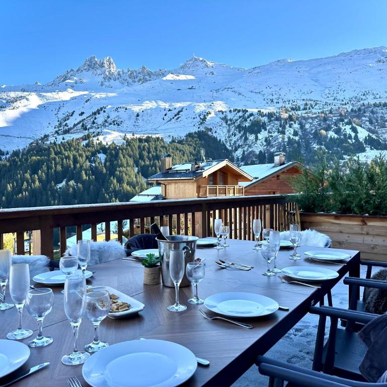 Les Balcons de l'Aigle Les Chalets Meribel, 100m from ski lift Les Chalets - Appartement - 3