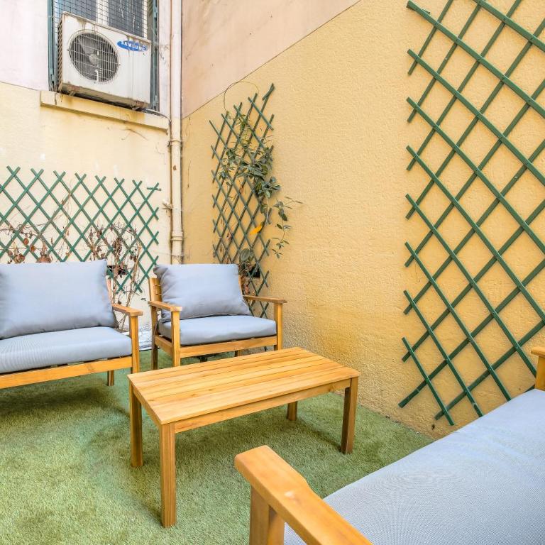 Appartement avec terrasse - Proche Berges du Rhône - Appartement 1 Chambre - 25