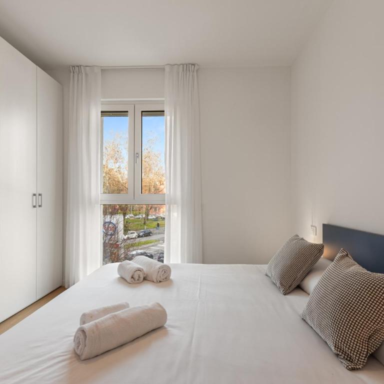 Bilocale con Terrazzo vicino M1 - San Siro - Appartamento con 1 Camera da Letto - 12