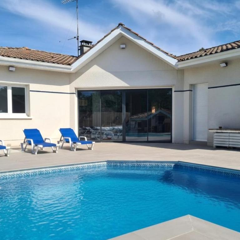 Bassin d'Arcachon belle villa moderne 4 chambres et piscine privée - Maison 4 Chambres - 1