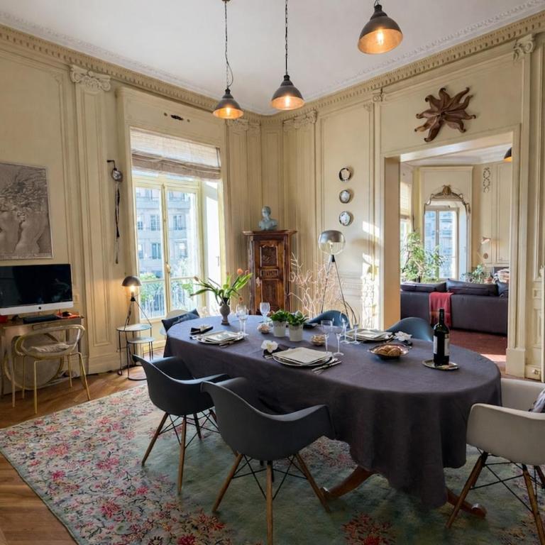 Exceptional Belle Époque Apartment in Central Nice 4 guests - Appartement 2 Chambres avec Balcon et Terrasse - 7