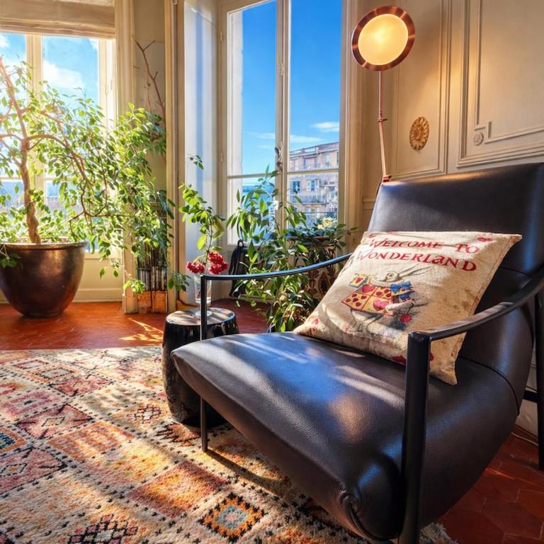Exceptional Belle Époque Apartment in Central Nice 4 guests - Appartement 2 Chambres avec Balcon et Terrasse - 23