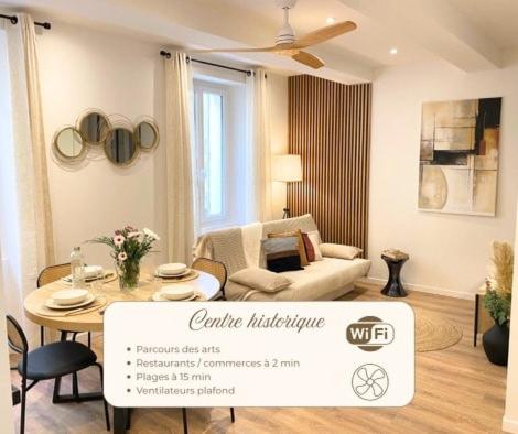 Franklin's cocoon - Hyères Parcours des Arts - Apartment mit 1 Schlafzimmer - 1