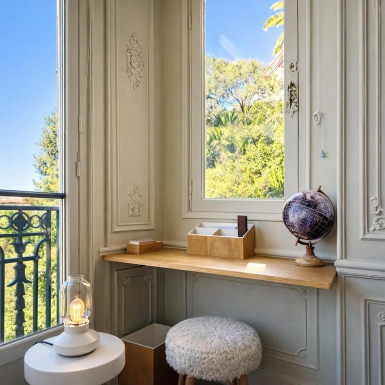 Exceptional Belle Époque Apartment in Central Nice 4 guests - Appartement 2 Chambres avec Balcon et Terrasse - 35