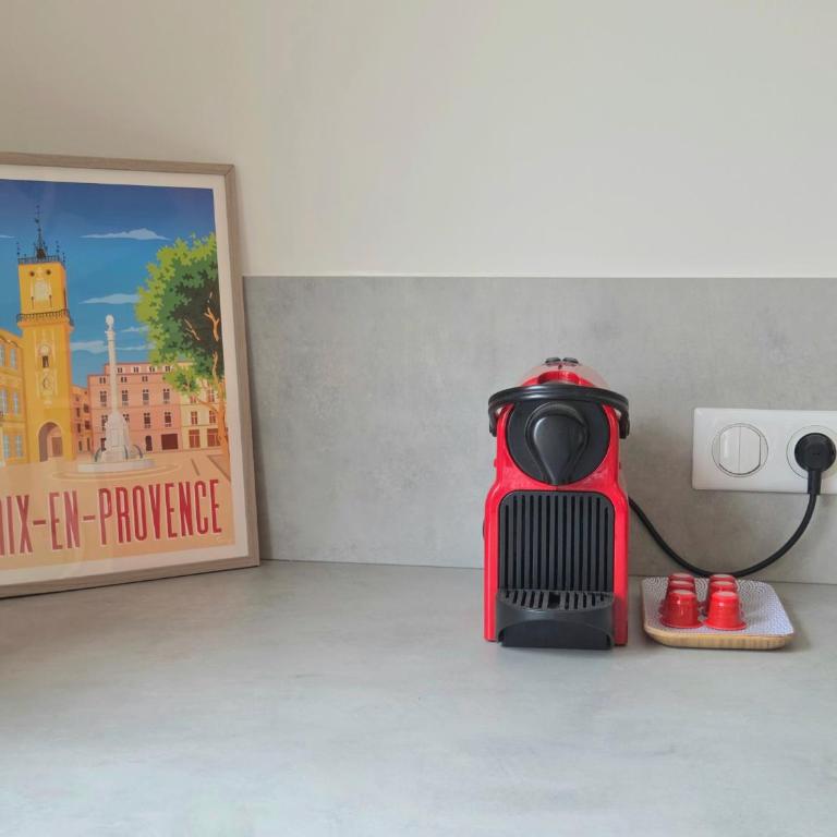 2 pièces climatisé en duplex avec terrasse - Appartement 1 Chambre - 9