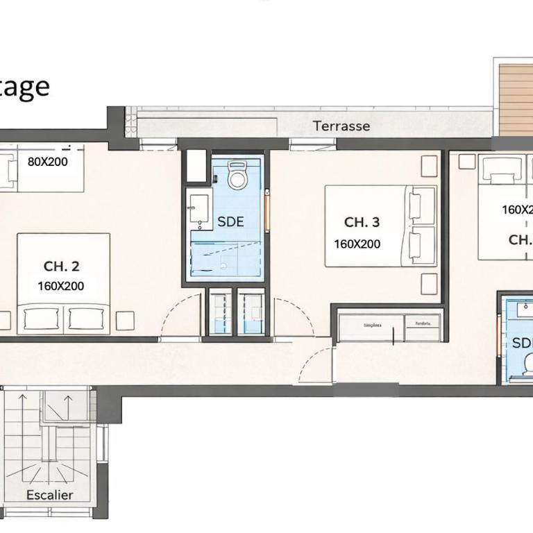 Les Balcons de l'Aigle Les Chalets Meribel, 100m from ski lift Les Chalets - Appartement - 29