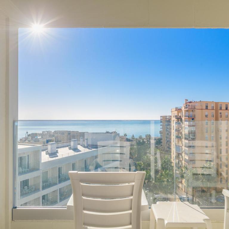 Hotel Parasol by Dorobe - Habitación Doble Estándar con vistas al mar - 2 camas - 10