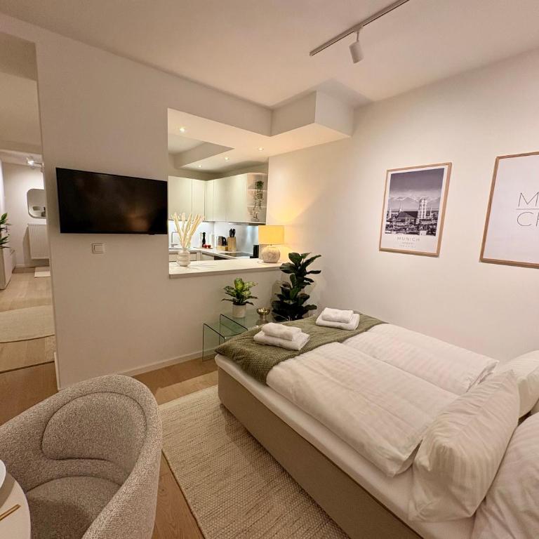 Cozy Apartment with Kitchen and Open Living - Appartamento con 1 Camera da Letto - 45