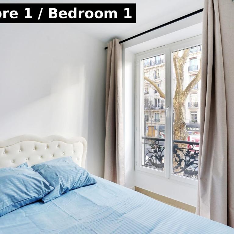 Magnifique 3 pièces Paris 18ème - Appartement 1 Chambre - 3