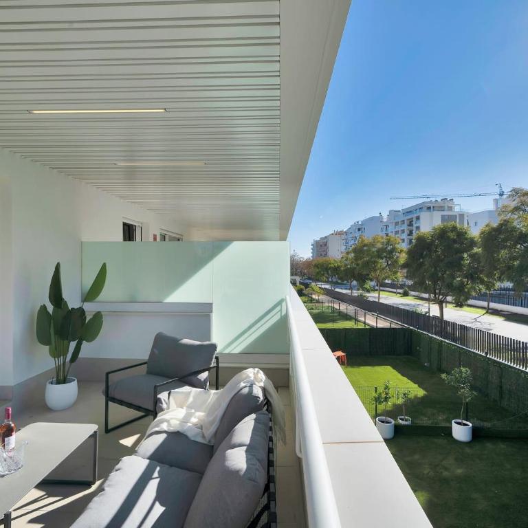 Apartment with terrace, parking, pool and A C - Horus 1 - Apartamento de 1 dormitorio - 35