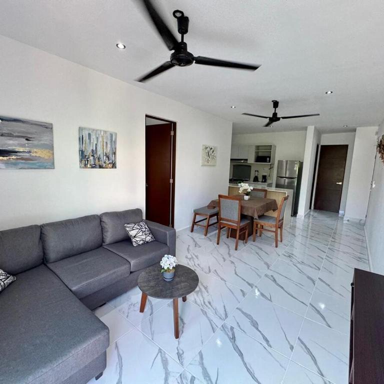 OM03 Beautiful 2 bedroom apartment in Cancun - Two-Bedroom Apartment - 1