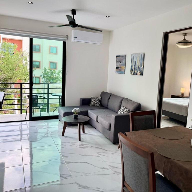 OM03 Beautiful 2 bedroom apartment in Cancun - Two-Bedroom Apartment - 11