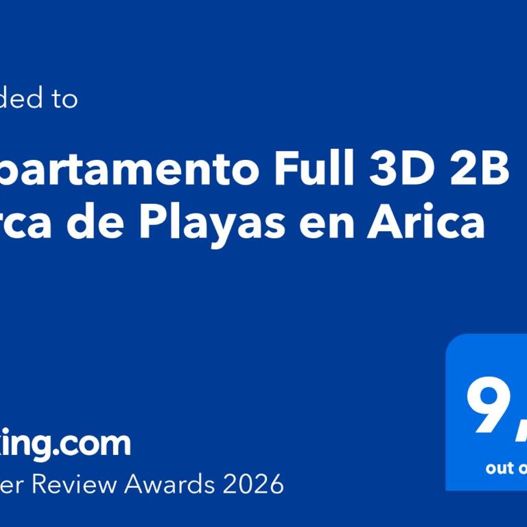 Departamento Full 3D 2B Cerca de Playas en Arica - Three-Bedroom Apartment - 40