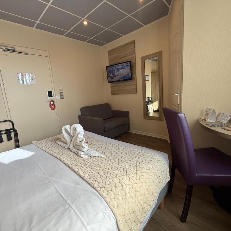Hotel de la Terrasse - Chambre Triple - 1