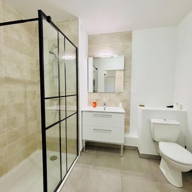 L appart, direct beach access, free parking secur - Appartement 1 Chambre - 5