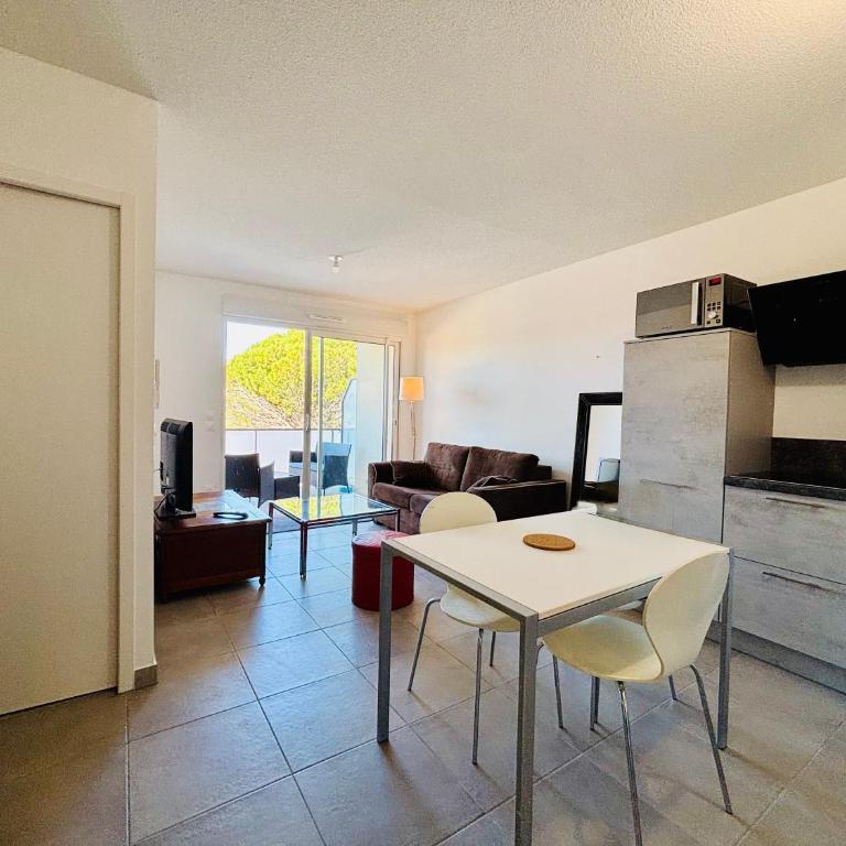 L appart, direct beach access, free parking secur - Appartement 1 Chambre - 4