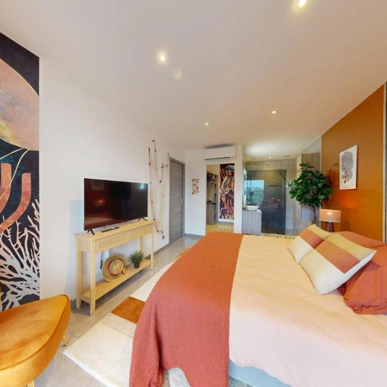 Villa climatisée avec piscine privée et 3 suites parentales Plage à 10 min à pied - Villa con 3 Camere da Letto - 30