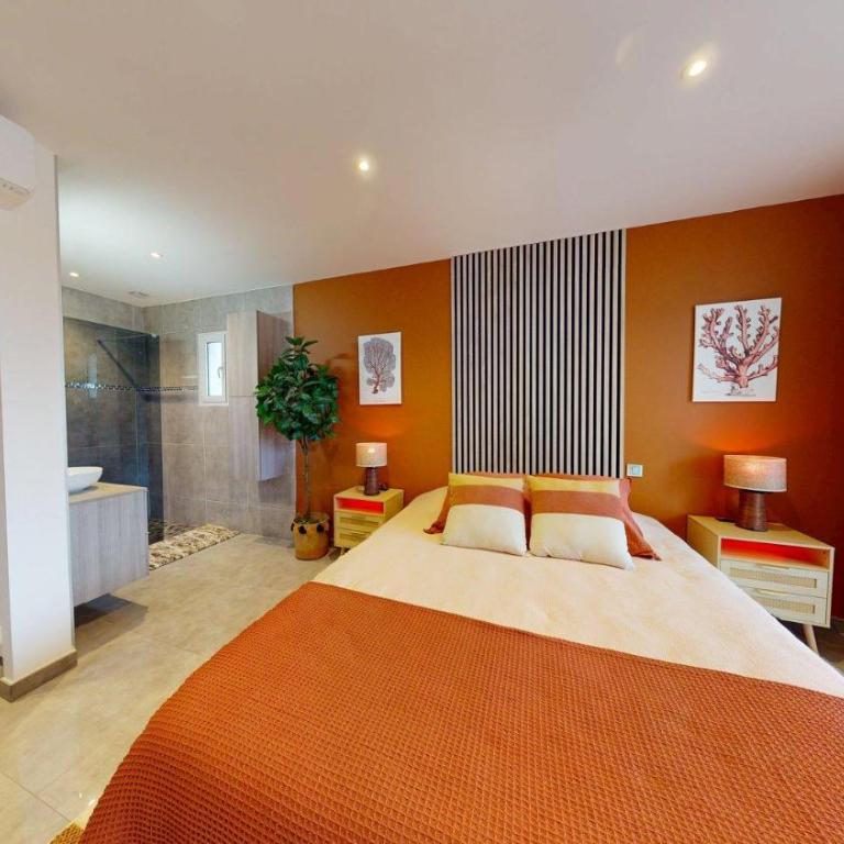 Villa climatisée avec piscine privée et 3 suites parentales Plage à 10 min à pied - Villa con 3 Camere da Letto - 29