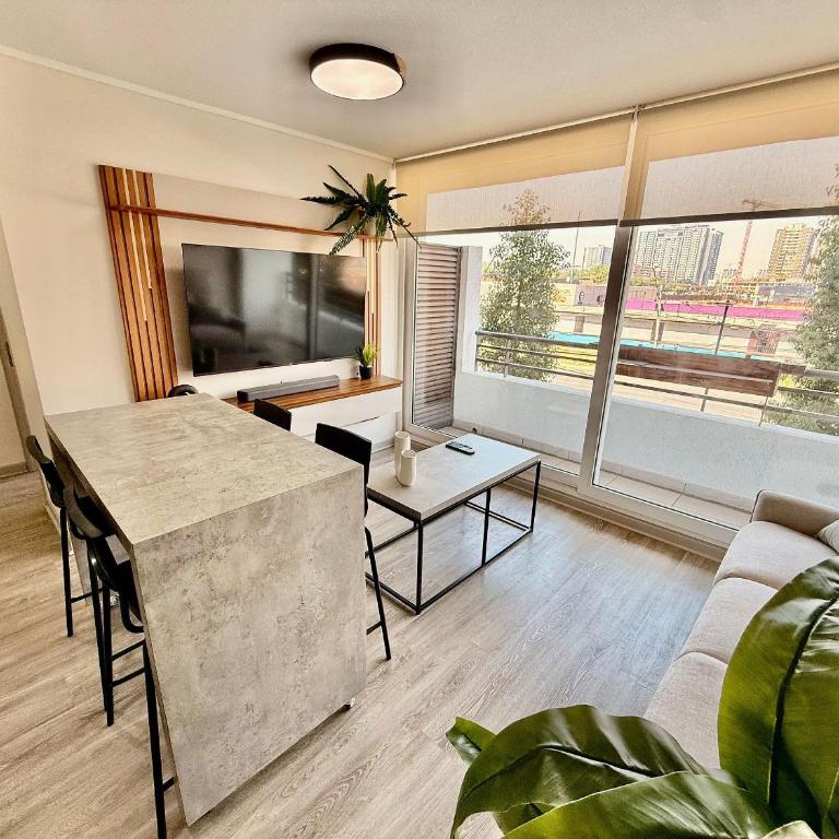 Decorated with parking near the National Stadium - Apartment - 18