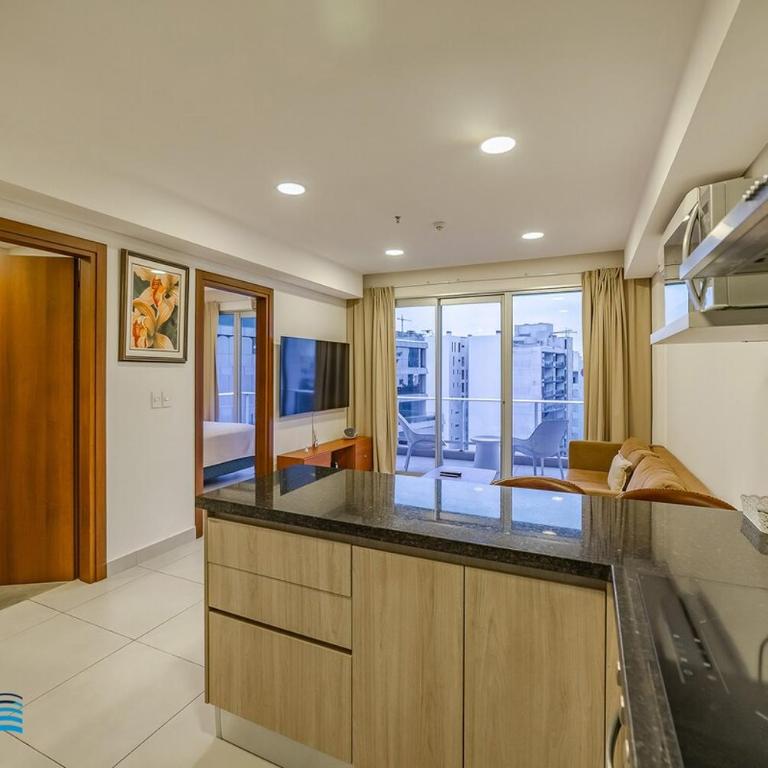 Amplio depto de un dormitorio a 20 metros del Shopping del Sol - One-Bedroom Apartment - 6