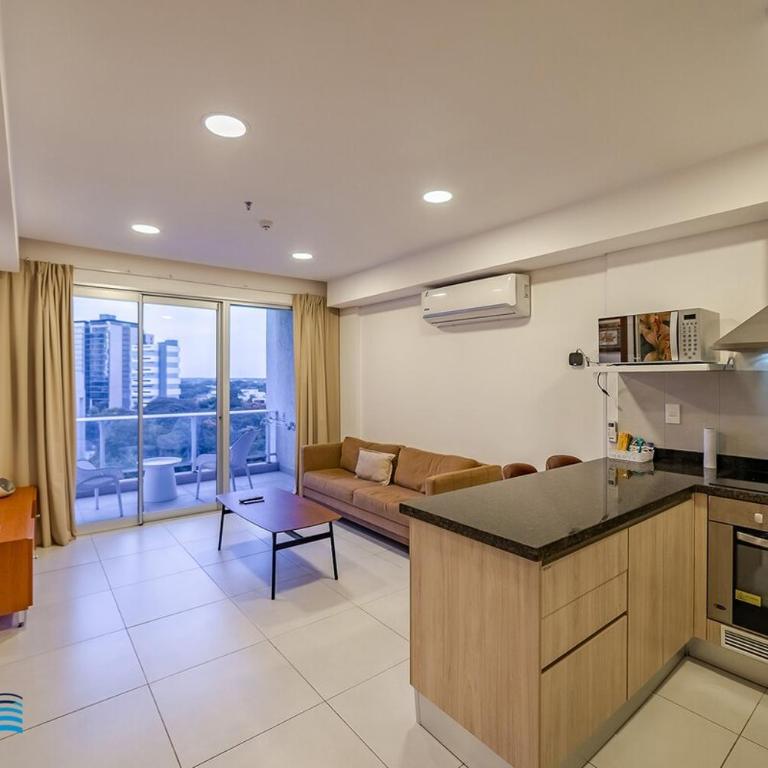 Amplio depto de un dormitorio a 20 metros del Shopping del Sol - One-Bedroom Apartment - 11