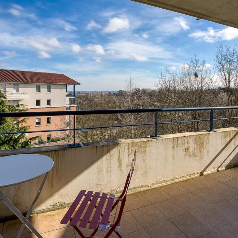 Le Nid aux Étoiles - Balcon - Apartamento de 1 dormitorio - 14