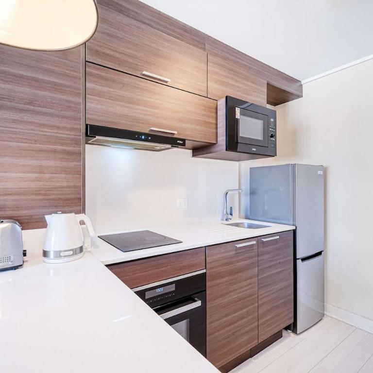 Viña Stay Studio Wifi & Excellent Location in Viña - Studio Apartment with Balcony - 6
