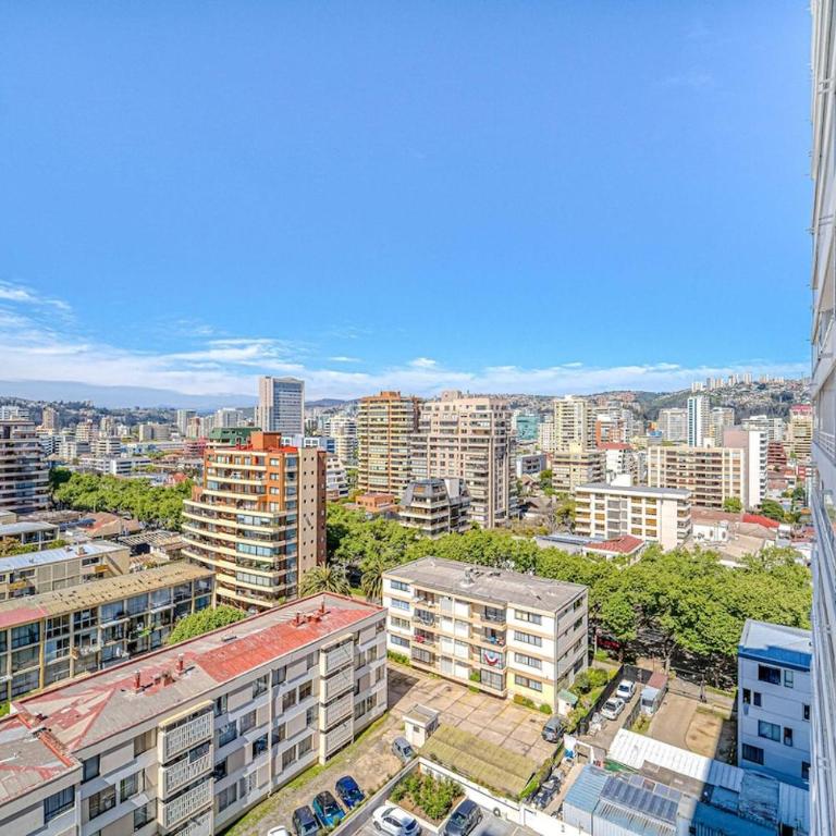 Viña Stay Studio Wifi & Excellent Location in Viña - Studio Apartment with Balcony - 11