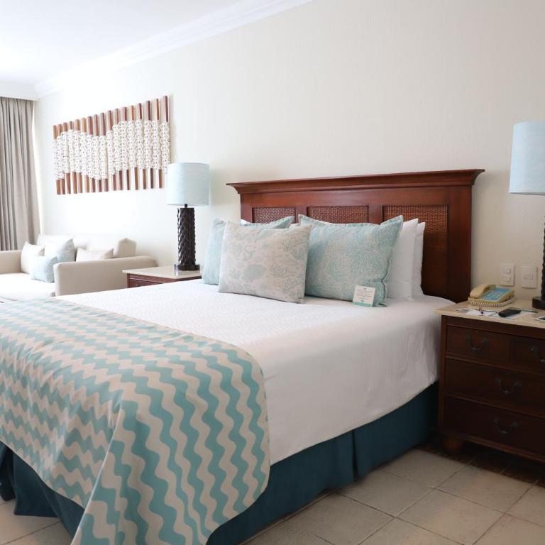 Pierre Mundo Imperial Riviera Diamante Acapulco - Suite Junior con cama extragrande y vistas al mar - 1