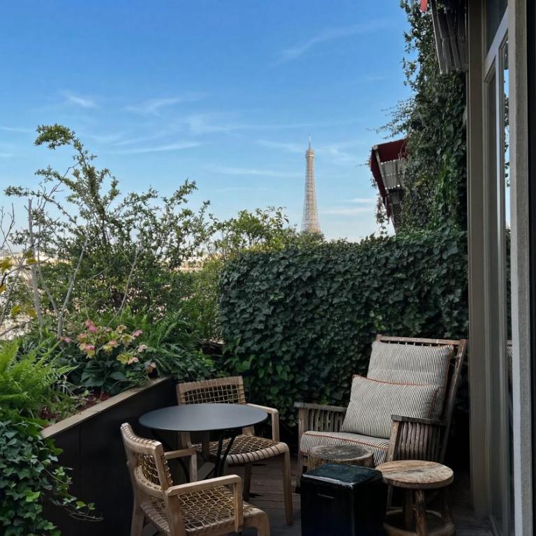 Brach Paris - Evok Collection - Suite avec Terrasse - Vue sur Tour Eiffel - 5