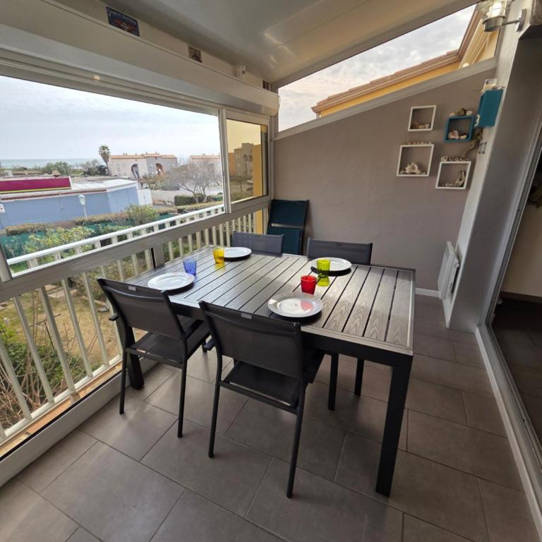 TERRASSES DE LA PLAGE Joli 3 Pièces proche plage Richelieu Cap d'Agde - Apartment mit 2 Schlafzimmern - 3