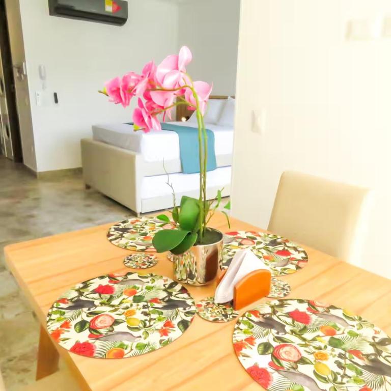 Loft Moderno Cerca del Mar con Balcón - Gaira Santa Marta - Two-Bedroom Apartment - 14