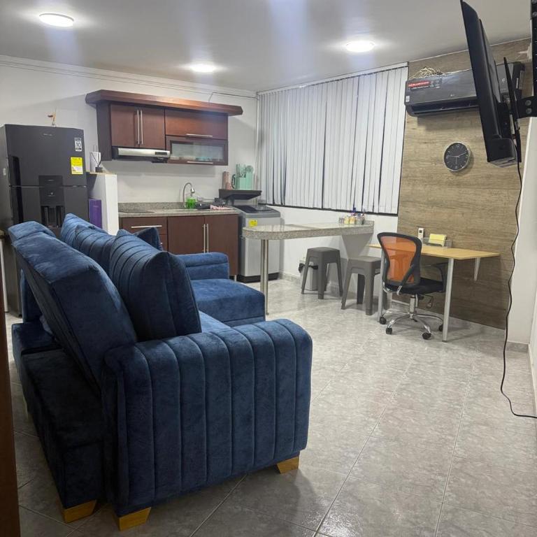 Aparta Estudio amoblado Villavicencio barrio El Caudal - One-Bedroom Apartment - 1